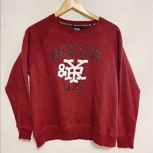 Young & Reckless crewneck sweatshirt